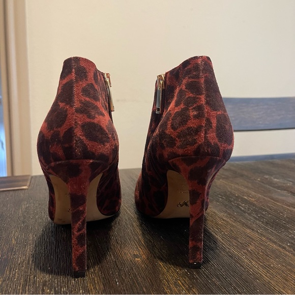 RARE Sample sale diane von furstenberg leopard booties - Picture 5 of 10